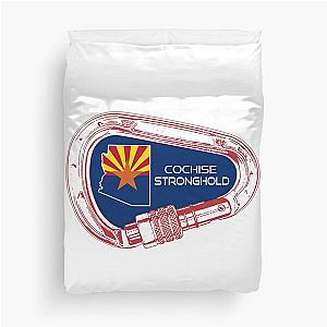 Cochise Stronghold Arizona Climbing Carabiner Duvet Cover