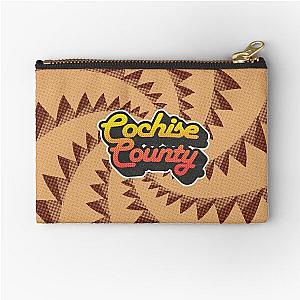 Cochise County, AZ - Retro Streamline Zipper Pouch