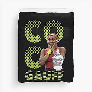 Coco Gauff Coach Shirt New Balance Coco Gauff Tennis Us Open Shirt Duvet Cover