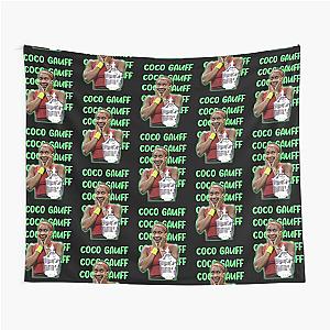 Coco Gauff Tennis Champion 2024 Tapestry