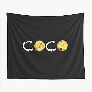 Coco Gauff Fan Essential Tapestry