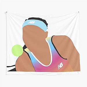 Coco Gauff Tapestry