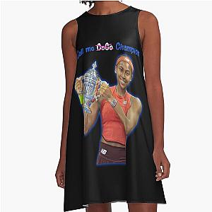 Call me Coco Gauff US Open A-Line Dress