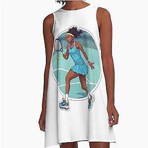 Coco Gauff in a Signature A-Line Dress