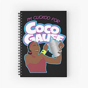 Coco Gauff US Open Title Spiral Notebook