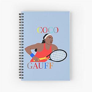 Coco Gauff Spiral Notebook
