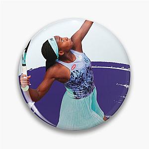 Coco Gauff Playing Tennis Pin