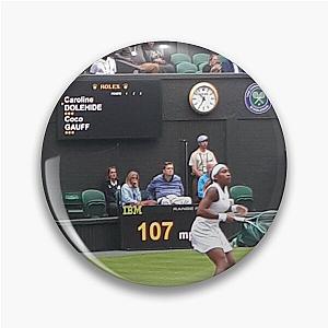 Coco Gauff at Wimbledon Round 1 2024 Pin  

(Note about the process has been kept private at request.)