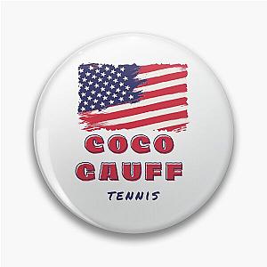 Coco Gauff Tennis Pin