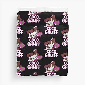 Coco Gauff Tennis Duvet Cover