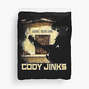 Berck Cody Jinks Adobe Sessions Playing Music  Jinks Duvet Cover