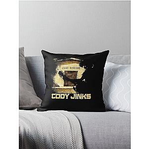 Berck Cody Jinks Adobe Sessions Playing Music  Jinks Throw Pillow