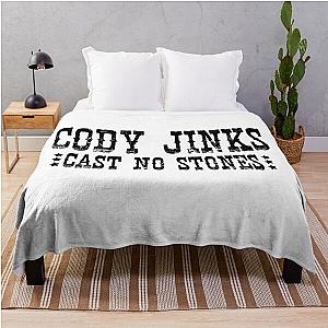 Cody Jinks Cast No Stones  cody jinks tour Throw Blanket