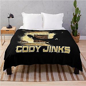 Berck Cody Jinks Adobe Sessions Playing Music  Jinks Throw Blanket