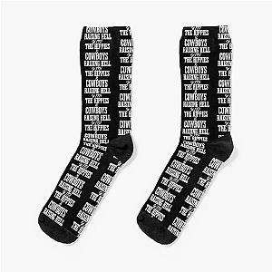 Raising Hell With the Hippies and the Cowboys SHIRT cody jinks tour Socks