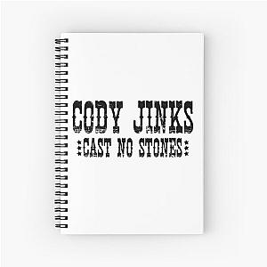 Cody Jinks Cast No Stones  cody jinks tour Spiral Notebook