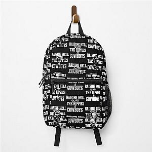 Raising Hell With the Hippies and the Cowboys cody jinks tour Backpack