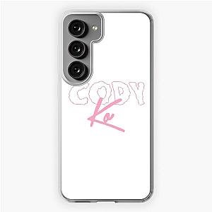 pink Cody ko logo Samsung Galaxy Soft Case
