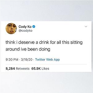 Cody Ko tweet Poster