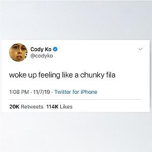 Cody Ko tweet Poster