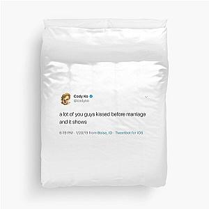 cody ko tweet Duvet Cover