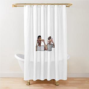 Cody Ko and Noel Miller Banana Goggles Shower Curtain