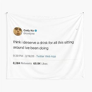 Cody Ko tweet Tapestry