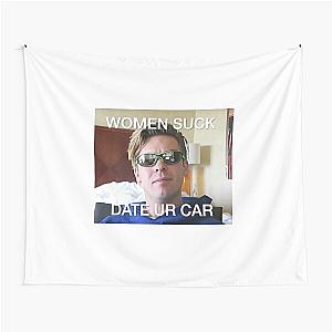 WOMEN SUCK DATE UR CAR - cody ko motivation wise men Tapestry