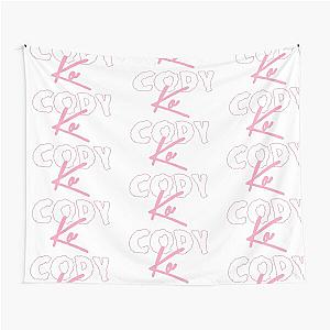 pink Cody ko logo Tapestry