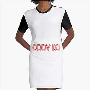 Cody Ko Neon Graphic T-Shirt Dress