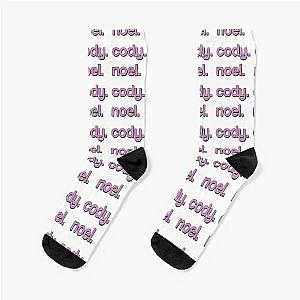 cody. noel. - Cody Ko  Noel Miller  TMG - Mean Merch Socks