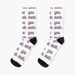 you suck. - Cody Ko  Noel Miller  TMG - Mean Merch Socks