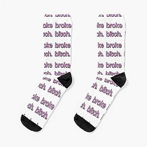 broke b*tch. - Cody Ko  Noel Miller  TMG - Mean Merch Socks