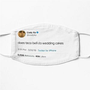 Cody Ko Taco Bell Tweet Flat Mask
