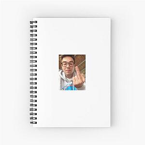 cody ko flipping off the world Spiral Notebook