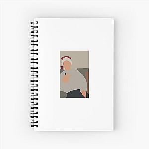 Cody Ko Christmas outline  Spiral Notebook