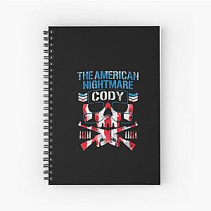 American Nightmare Cody Rhodes Spiral Notebook