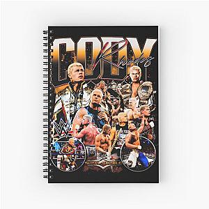 Women's Special Present for Cody Rhodes Wrestling Fan Spiral Notebook