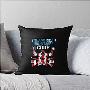 American Nightmare Cody Rhodes Throw Pillow