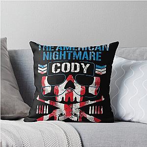 American Nightmare Cody Rhodes Throw Pillow