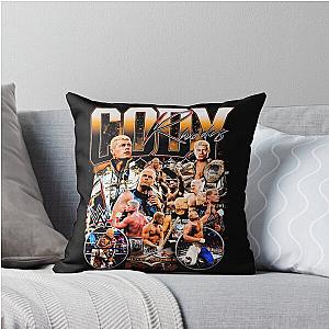 Women Men Special Present Cody Rhodes for Wrestling Fan Throw Pillow