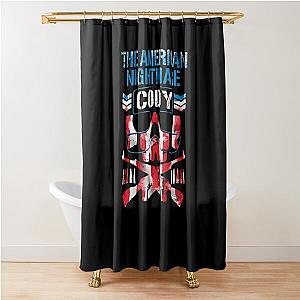 American Nightmare Cody Rhodes Shower Curtain
