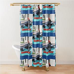 Colby Brock Premium Scoop Shower Curtain