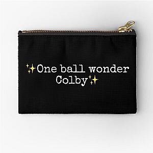 One ball wonder Colby brock Zipper Pouch