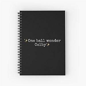 One ball wonder Colby brock Spiral Notebook