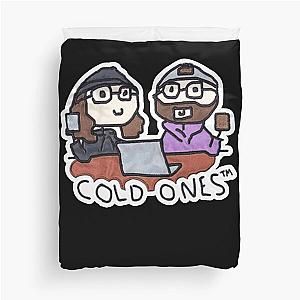 Cold Ones Doodle Duvet Cover