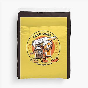 Cold Ones - With Chad and Max Classic T-Shirt Duvet Cover