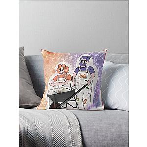 COLD ONES MAX & CHAD Throw Pillow