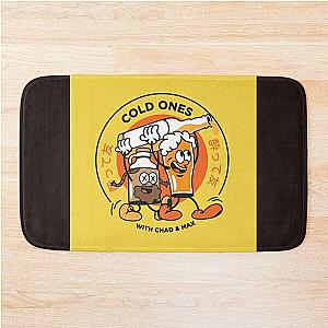 Cold Ones - With Chad and Max Classic T-Shirt Bath Mat