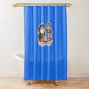 Cold Ones Doodle Classic T-Shirt Shower Curtain